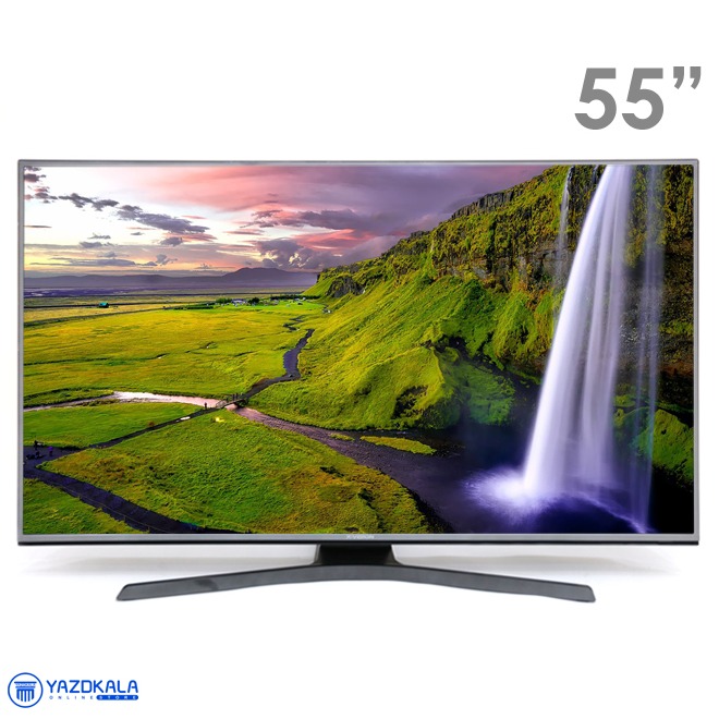 تلویزیون 55 اینچ هوشمند ایکس ویژن مدل 55XTU615 با کیفیت تصویر 4k