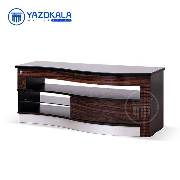 میز تلویزیون MDF متین مدل R202 با قابلیت تغییر سایز ، 120 سانتی
