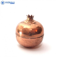 قندان مسی طرح انار