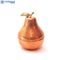 قندان مسی طرح گلابی